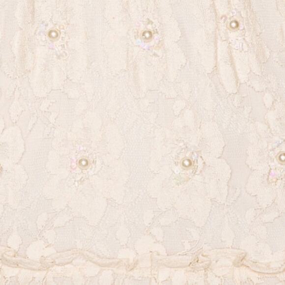 Alexis Tanisa Top in Beaded Ivory Lace Size Medium - Picture 5 of 8